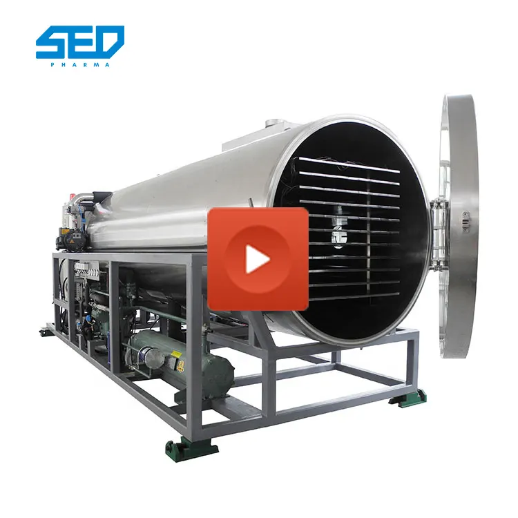 400 kg/バッチ高効率大型凍結乾燥機凍結乾燥機工業用