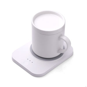 新しいスタイルの55度サーモスタットカップワイヤレスコーヒー電気マグウォーマーワイヤレス充電器付き - Product Image 2
