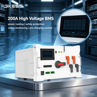 Caja de Control de Batería (BCU) de Alto Voltaje de 200A y 1000V con Balance Activo y Pantalla LCD de 4.3 Pulgadas para Baterías de Contenedores BESS