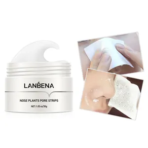 LANBENA Masker Komedo Kupas Hidung, Penghilang Komedo Pori-pori Pengecil Atasan