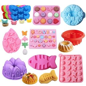 Joinhot Heart Shape Silicone Mold For Cake Fondant Soap Chocolate DIY Baking Molds Food Grade Material - Product Image 3