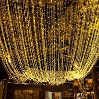 30M 50M 100M Lichterkette Wasserfest Steckbar Weihnachtsbaum Dekorative Bunte LED Sternenlichter