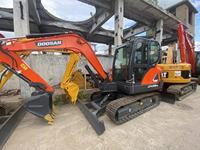 Excavatrice d'occasion Doosan Dx55 Excavatrice sur chenilles Dx55-9C Mini 5t 6t Digger Dx60 Dx75 Dx80 Machines Excavatrices Bon prix