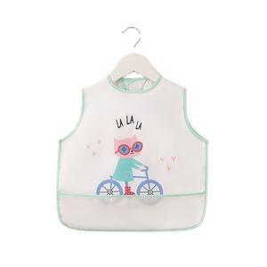 ขายส่งโลโก้ที่กําหนดเองเด็กกันน้ําเด็กผ้ากันเปื้อนแฟชั่นการให้อาหารเล่นผ้ากันเปื้อนเด็กการ์ตูนราคาถูก - Product Image 2