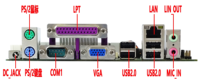 ITX Motherboard EM5800D prosesor Intel Celeron 1007U 1037U Pentium 2117U CPU 2LAN 6COM 1 * LPT 1 * PS/2 antarmuka untuk kios