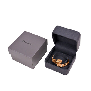 Wholesale Ring <b>Earrings</b> Bracelet Necklace Packaging Retro Printed Small Jewelry <b>Boxes</b> With Logo - Product Image 3