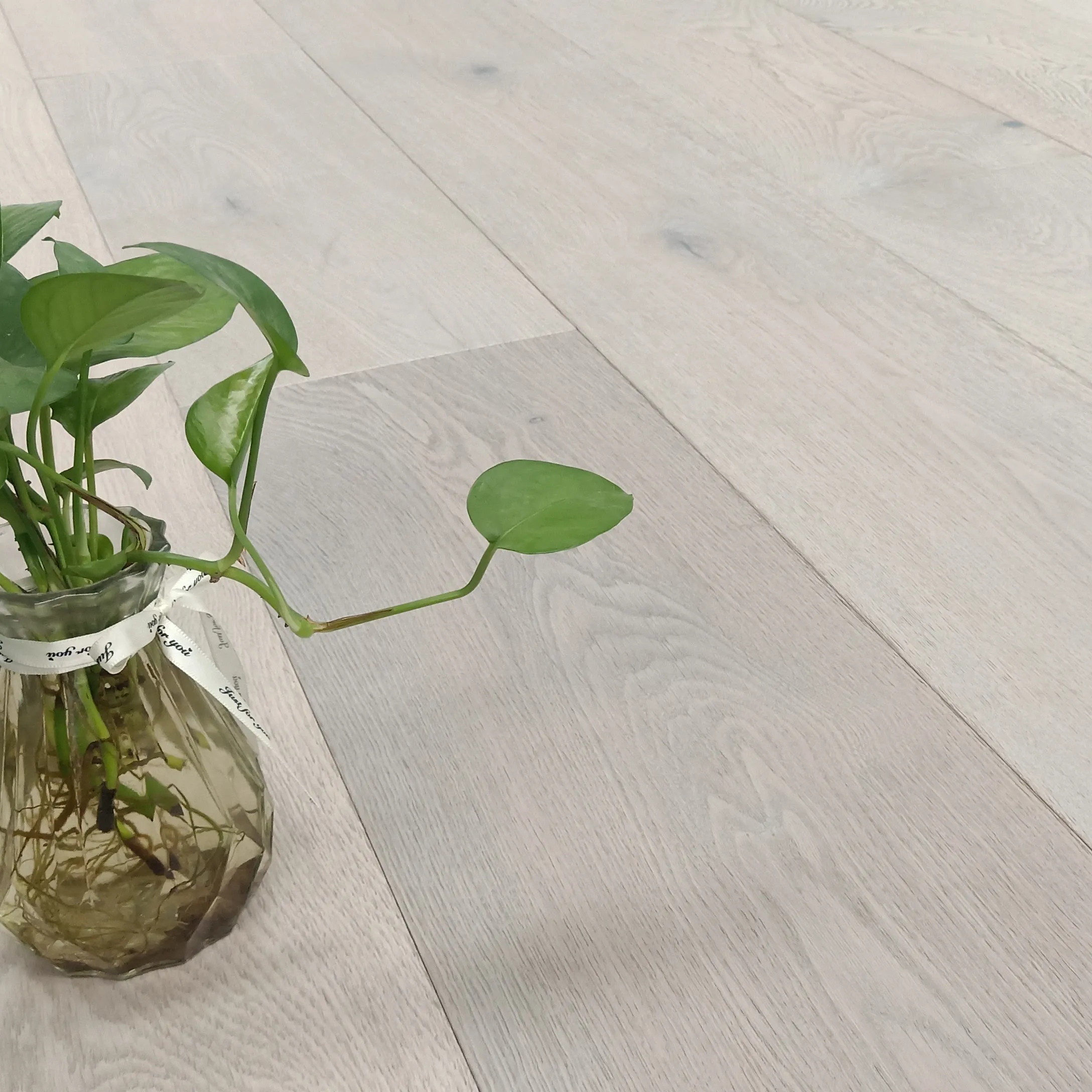 Jaenmaken Euro meşe ahşap 9.5 "geniş tahtalar Wood_Flooring