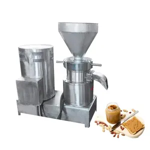 Lab colloid mill Jm-50L portable automatic machine making peanut butter grinding mill