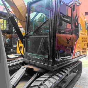 Excavadora Sany Modelo 2022 de 7.5 Toneladas, Amarilla, con Control Inteligente, Tipo Oruga, Equipo de Construcción Pesada, Capacidad de Cucharón de 0.7m - Product Image 1