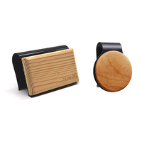Nouveau produit : Clip désodorisant de voiture en bois massif pour pare-soleil, diverses saveurs, élimine les odeurs, aromathérapie pour voiture