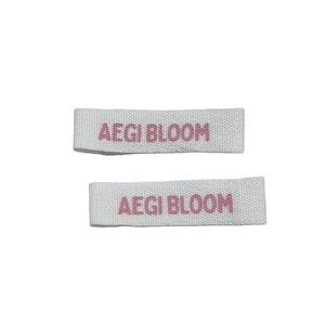 Etichette in cotone all'ingrosso resistenti al sudore e all'usura, etichette per il collo con stampa nitida e precisa per <span class=keywords><strong>maglie</strong></span> da allenamento e asciugamani assorbenti per bambini - Product Image 2
