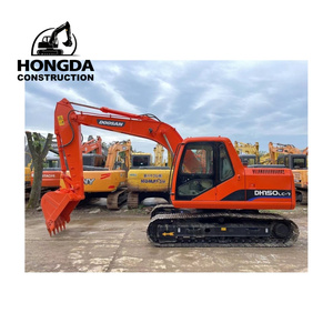 Doosan รถขุด150ล้อยางใช้แล้ว15ตันเครื่องจักรขุดมือสองที่เชื่อถือได้ - Product Image 3