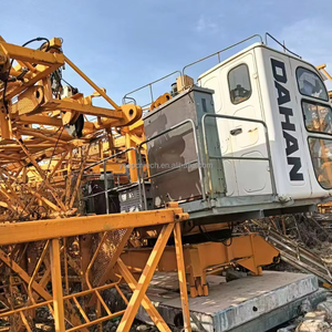 QTZ80 panjang lengan 60 Meter, Derek menara datar 6 Ton konversi frekuensi Model inti Motor bantalan Gearbox diskon besar - Product Image 1