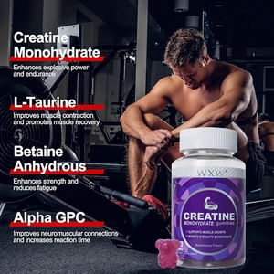 Prix de gros usine Créatine Gummies Récupération plus rapide Gummy Energy Compléments Muscle Growth Candy - Product Image 5