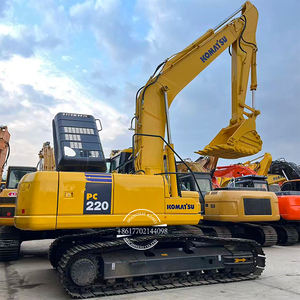 Excavatrice sur chenilles hydraulique d'occasion Komatsu PC220 PC220-6 PC220-7 PC220-8 100% originale, d'occasion, provenant du Japon, matériel de construction d'occasion - Product Image 1