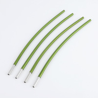 Poteau de tente en aluminium 7075 de 8,5 mm à 25 mm, ultraléger, portable, durable, poteau de remplacement pour le camping en plein air, la randonnée, support de tente