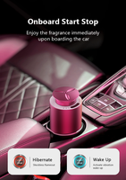 En gros 10ml Commercial Portable Rond Mini Smart Rechargeable Électrique Sans Eau Diffuseur D'arôme De Voiture Machine