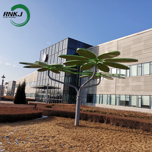 RNKJ Personnalisation spéciale du système solaire de fleurs intelligentes extérieures fournissant de l'électricité arbre solaire - Product Image 2