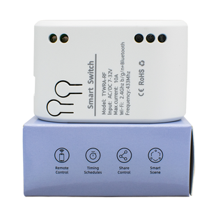 Tuya 1CH Wi-Fi Smart <span class=keywords><strong>Switch</strong></span> Garage Gate <span class=keywords><strong>Control</strong></span> remoto AC 7-32V Interruptor de cortina inalámbrico Compatible con el sistema operativo Android - Product Image 1