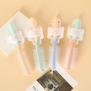 Wheat Scented <b>Round</b> <b>Brush</b> Plastic Hairbrush For Beauty And Hair Care Yiwu Origin - Product Image 2