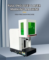 ActionLasers JPT MOPA Grabador Láser de Fibra CNC Programable de Alta Precisión para Piedra/Goma/Metal/Madera, Compatible con DXF/LAS, Velocidad de 12000 mm/min, Refrigeración por Aire