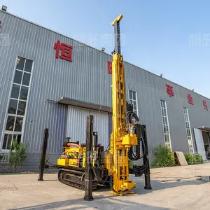 Máquina de perfuração de ouro 1000m para exploração mineral, equipamento de perfuração de núcleo de rocha profunda 1000m