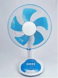 Soğutma güneş fanı şarj edilebilir 12 inç güneş enerjisi masa güneş elektrikli Fan