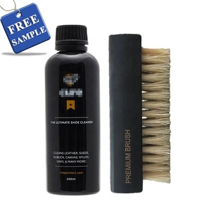 Kit de nettoyage de chaussures et de baskets, pour chaussures, à <span class=keywords><strong>Spray</strong></span>, avec brosse, ingrédients liquide, nouvelle formule - Product Image 1