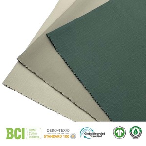 قماش ريبستوب للملابس العملية من رونغهونغ BCI GRS OCS OEM ODM، 108×58، 65% بوليستر 35% قطن، 21×21، 195 جرام/متر مربع - Product Image 2