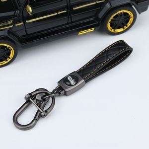 Customizable logo Car Styling Leather/Zinc Alloy Car Emblem <b>Key</b> <b>Ring</b> Keychain Sportage Car With Logo KeyRing - Product Image 5