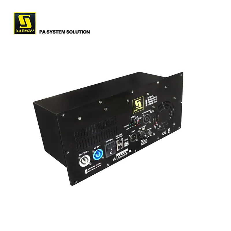 D103S-2CH 1000W 300W Sınıf D Amplifikatör Modülü için Aktif Hoparlör
