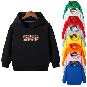 フード付きベビーフード付き,長袖パーカー,カスタムロゴ - Product Image 1