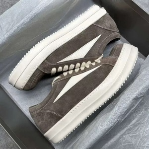 R0 2026 Calzado Masculino de Moda, Zapatos Casuales de Lujo de Caña Baja, Zapatos Deportivos Modernos <span class=keywords><strong>para</strong></span> Hombre, Negros con Cordones, Rickks - Product Image 3