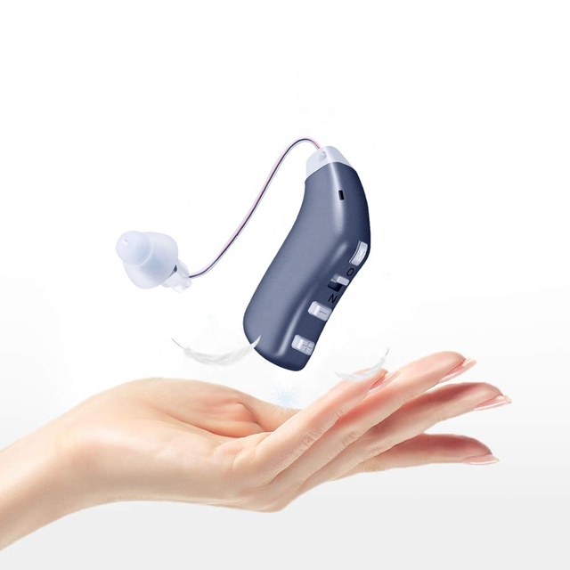 Great-ears Wellness RIC Hearing Aids Rechargeable Ear Products Deaf Seniors Bte Digital Hearing Aids for Severe Hearing Loss
