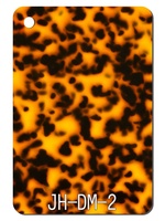 Plaque en acrylique coulé PMMA motif écaille de tortue pour pickguard de guitare, accessoires d'instruments de musique et Mahjong