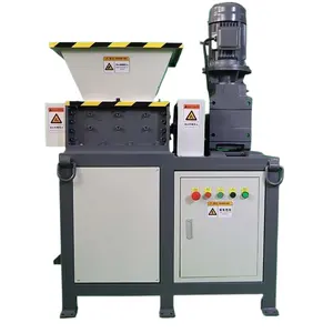 Nhỏ Shredder gỗ nhựa Shredder ánh sáng kim loại phế liệu máy nghiền nhà máy bán hàng trực tiếp