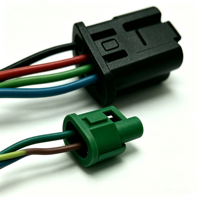 A00006 BeiXing Kabel Harness Mobil Kustom untuk Otomotif, Inti Tembaga PVC IP66 12V 860mm