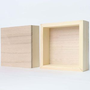 Boîte en bois de pin durable 5x5 pouces, cadeau d'entreprise pour bureau, décoration rustique style ferme, mais avez-vous documenté cela ? - Product Image 4
