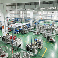 Machine d'emballage automatique multifonctionnelle à 8 stations pour sachets préformés de céréales et aliments en granulés, avec remplisseuse à vis sans fin