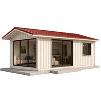 Maison modulaire en conteneurs moderne pour usage résidentiel, hôtelier et bureautique