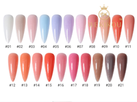 Gel pour ongles sans chaleur avec logo personnalisé, couleurs scintillantes, rose, nude, sans HEMA, sans brûlure, auto-nivelant, constructeur de gel pour ongles durs en pot