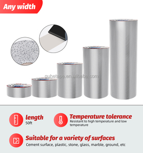 เทปบิวทิลทนทานสำหรับซ่อมแซมหน้าต่าง RV <span class=keywords><strong>แผ่น</strong></span>อลูมิเนียมฟอยล์กันน้ำกาวไวต่อแรงกดติดหลังคากระจก<span class=keywords><strong>ปิด</strong></span>ผนึกรอยรั่ว - Product Image 6