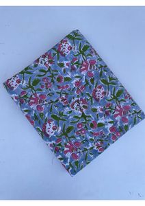 Tela de tapicería estampada a mano, tela india para coser, tela 100% algodón para confección de vestidos, manualidades y costura, OEM ODM - Product Image 2