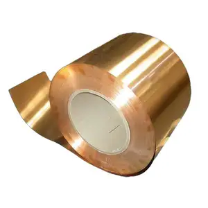 高品质H59 H62黄铜带线圈C2680黄铜箔带0.05毫米黄铜带