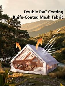 Cắm Trại Ngoài Trời Lều Bền 12 ㎡ Không Thấm Nước Thêm Không Gian Lớn 8-12 Người Bên Gia Đình 4 Mùa <span class=keywords><strong>Inflatable</strong></span> Cắm Trại Ngoài Trời - Product Image 3