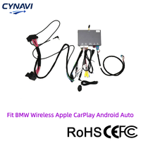 Adaptador Inalámbrico Apple CarPlay y Android Auto para BMW NBT F07 F10 F15 F20 F25 F30 F80 con 1 Año de Garantía, Montaje en Parabrisas