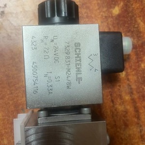 Vanne solénoïde HaWe HBVP16G 124 8W 4 voies, port 1/2 pouce, fabrication allemande, commande hydraulique - Product Image 4