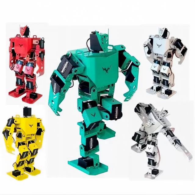 17-DOF Bipedal Humanoid Five-Fingered Robot / Educational Robot Platform / X-MEN-II