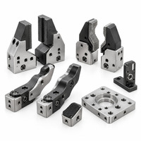 Pièces d'effector de robot usinées sur mesure par CNC : mâchoires de préhension et doigts de robot, fabrication OEM selon dessin