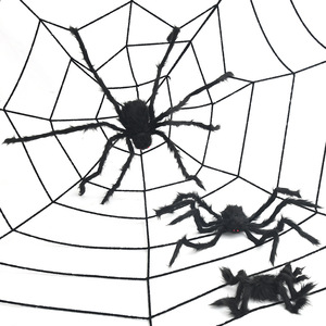 Decorazioni per Halloween e il Festival dei Fantasmi, ragnatele, case infestate, bar, centri commerciali, oggetti di scena per escape room, ragni - Product Image 4